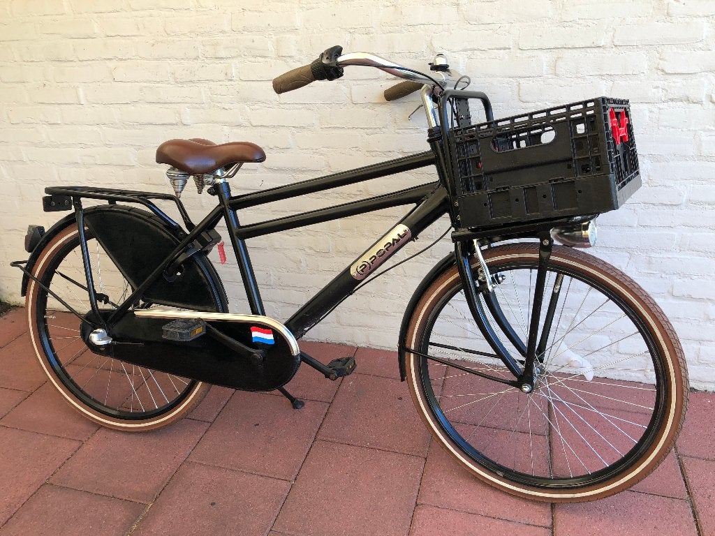 ZEER MOOIE POPAL TRANSPORT 24 inch met 3 versnellingen, Fietsen en Brommers, Fietsen | Jongens, Ophalen, Terugtraprem, Versnellingen