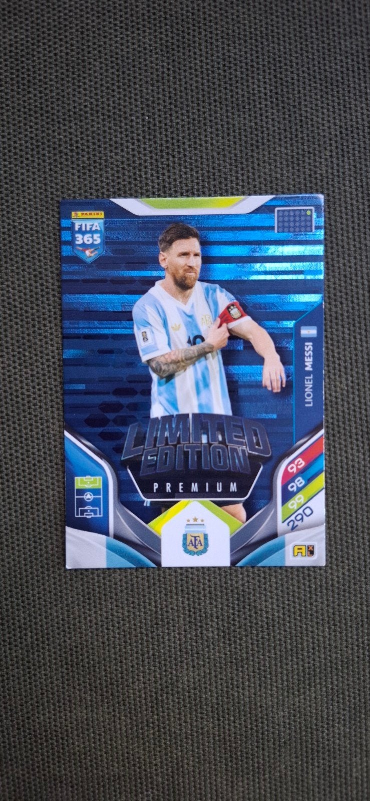 Panini fifa 365 limited edition Messi, Verzamelen, Sportartikelen en Voetbal, Ophalen of Verzenden, Nieuw, Buitenlandse clubs