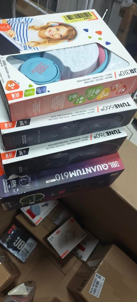 Partij JBL Amazon ongecontroleerde retouren, Overige merken, Gebruikt, Ophalen of Verzenden, Over oor (circumaural)