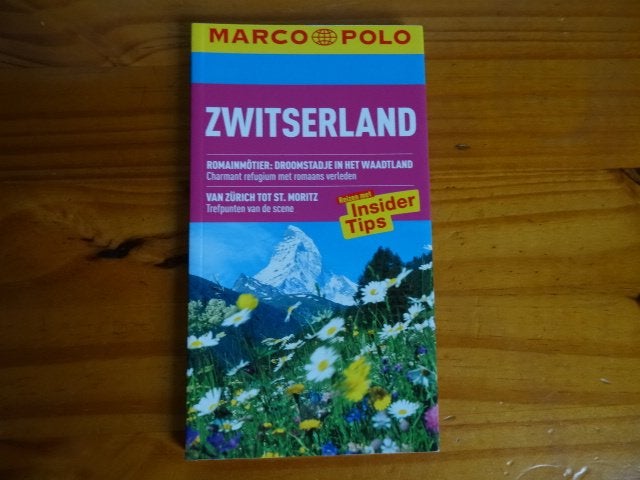 Zwitserland ; marco polo reisgids, Europa, Ophalen of Verzenden, Zo goed als nieuw, Reisgids of -boek