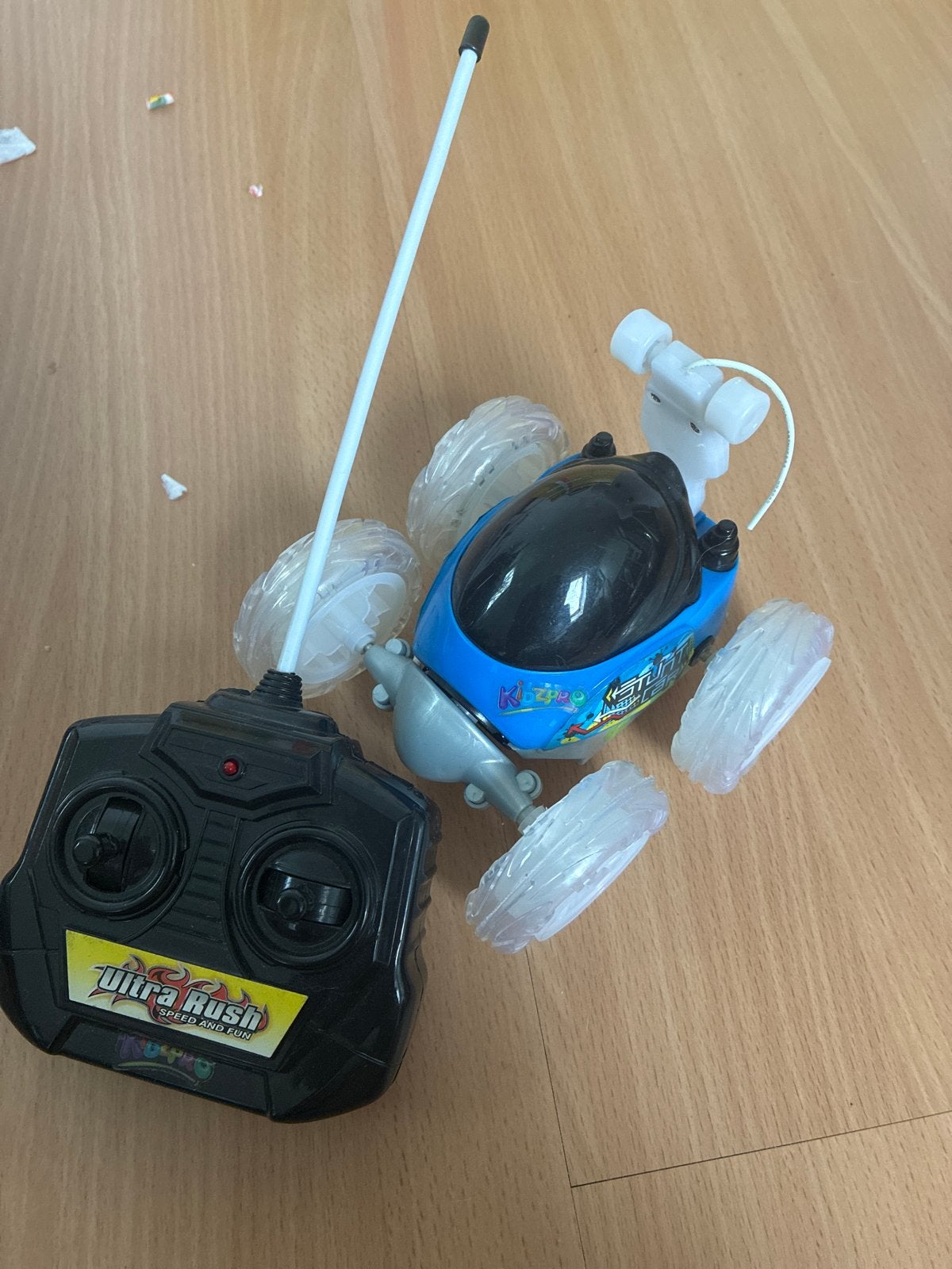 Stunt Car met Afstandsbediening - Ultra Rush, Ophalen of Verzenden, Gebruikt, Afstandsbediening