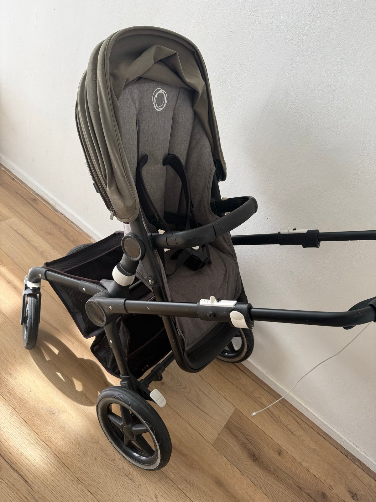 Bugaboo Cameleon 3 kinderwagen met voetenzak, Ophalen, Gebruikt, Bugaboo, Verstelbare duwstang