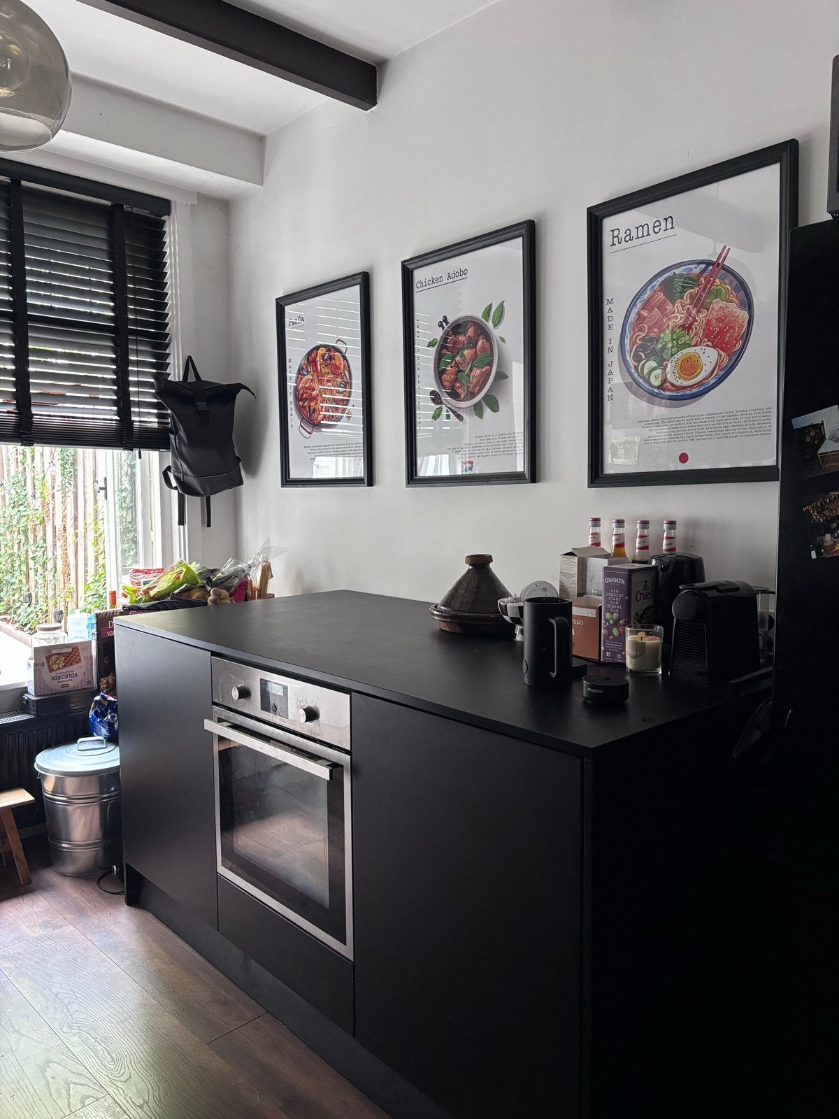 Modern keukeneiland met oven - 190x90x95 cm, Huis en Inrichting, Keuken | Complete keukens, Ophalen, Gebruikt, Overige materialen