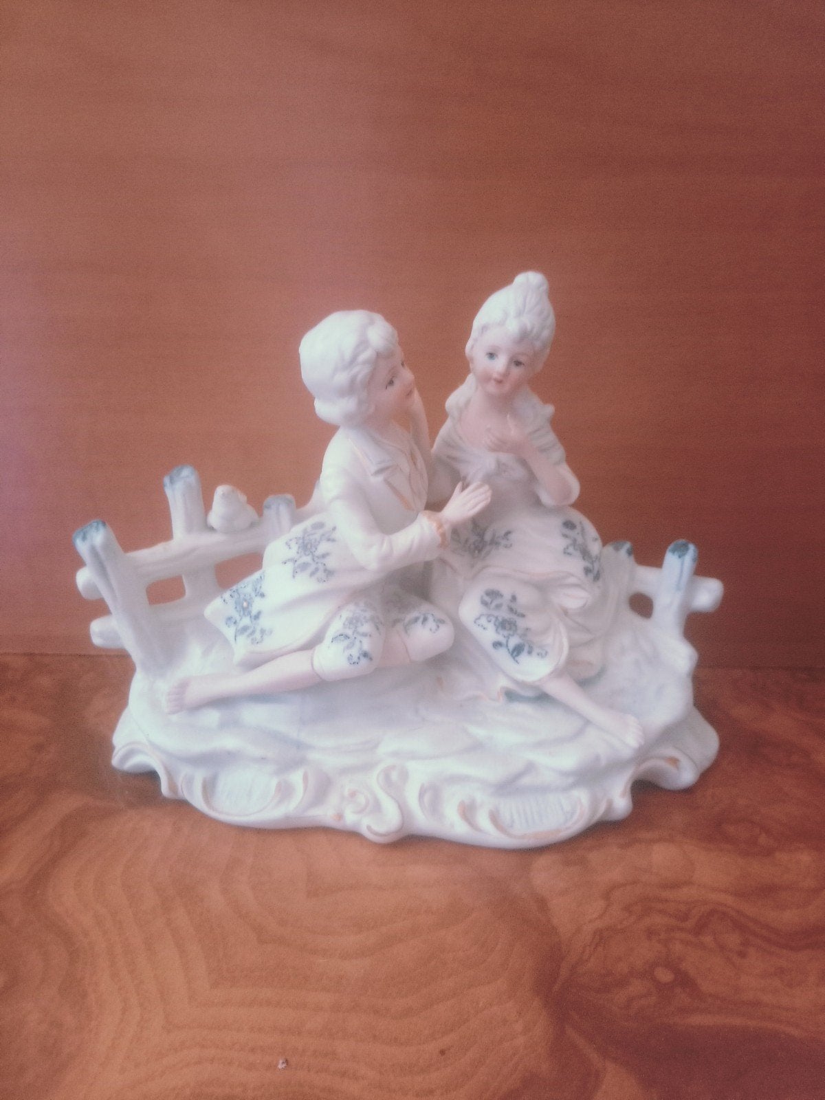 Vintage Yamasa Hand Painted Porseleinen Beeldje, Ophalen of Verzenden