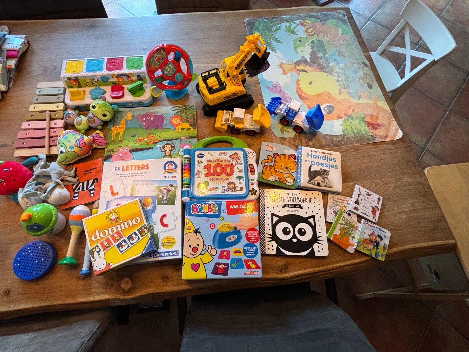 Tas met allerlei speelgoed, Ophalen of Verzenden, Gebruikt, Jongen of Meisje