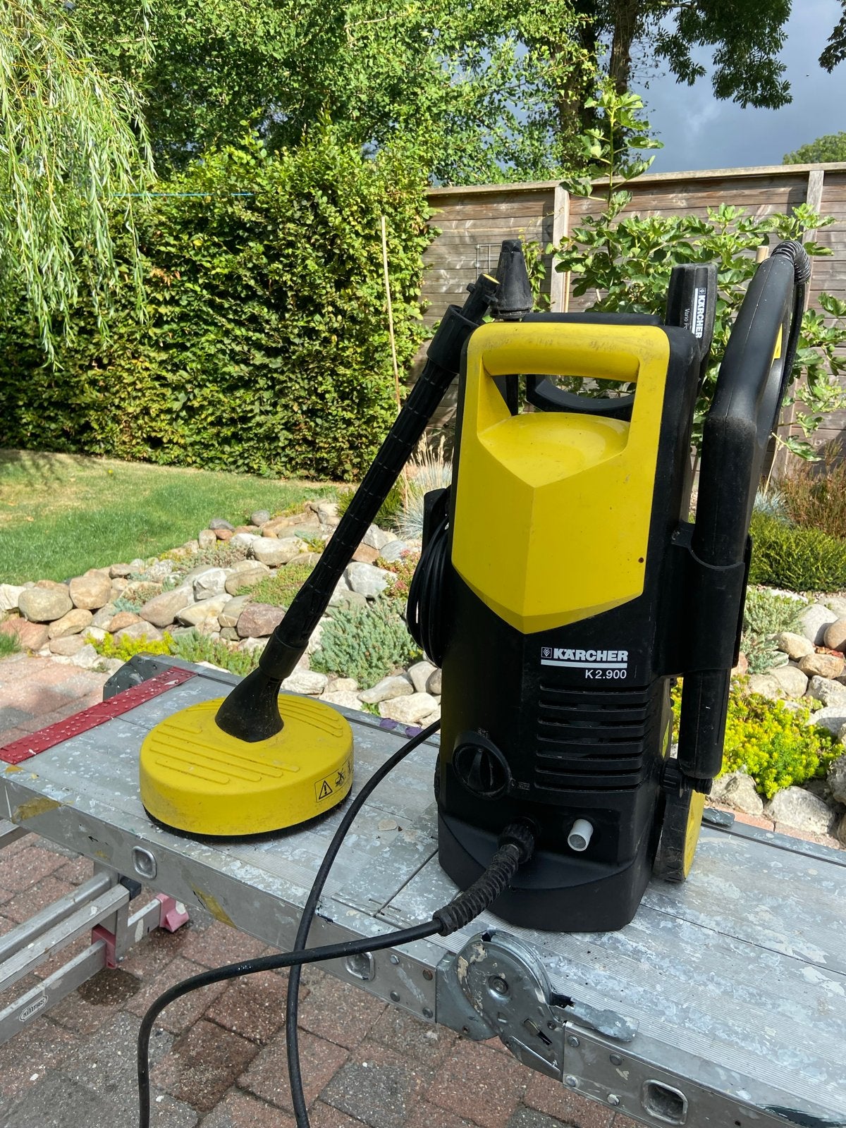 Karcher K2.900 hogedrukreiniger met terrasreiniger, Ophalen, Gebruikt, Elektrisch
