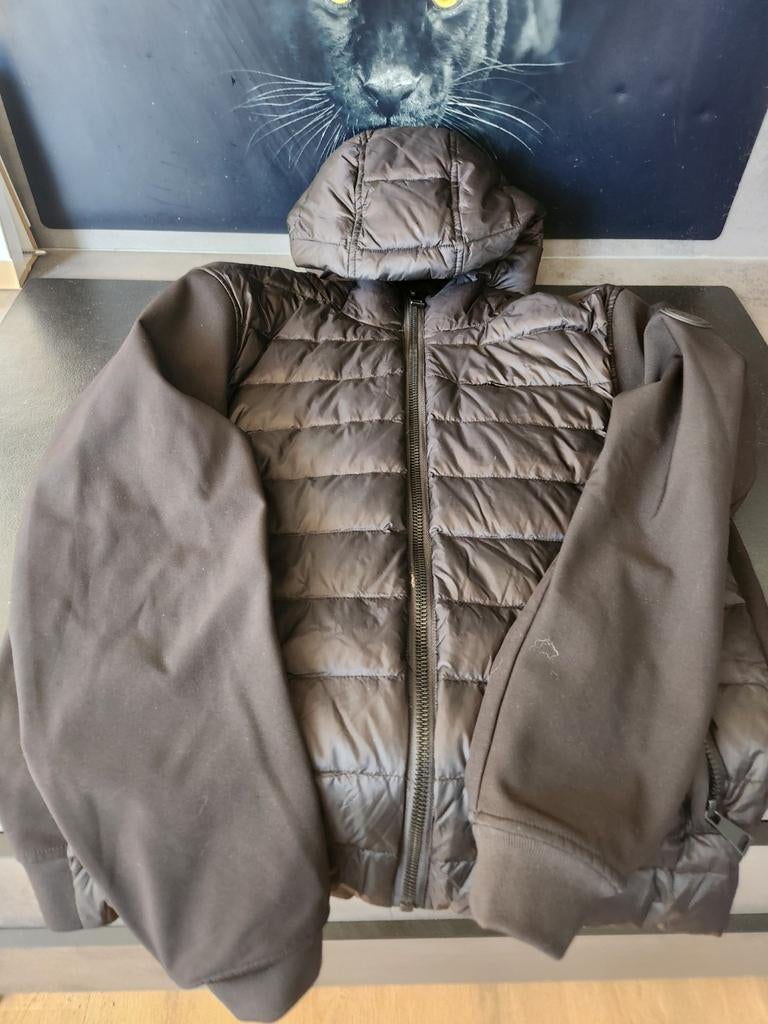 Tussen jas, Kleding | Heren, Jassen | Winter, Ophalen of Verzenden, Zo goed als nieuw, Blauw