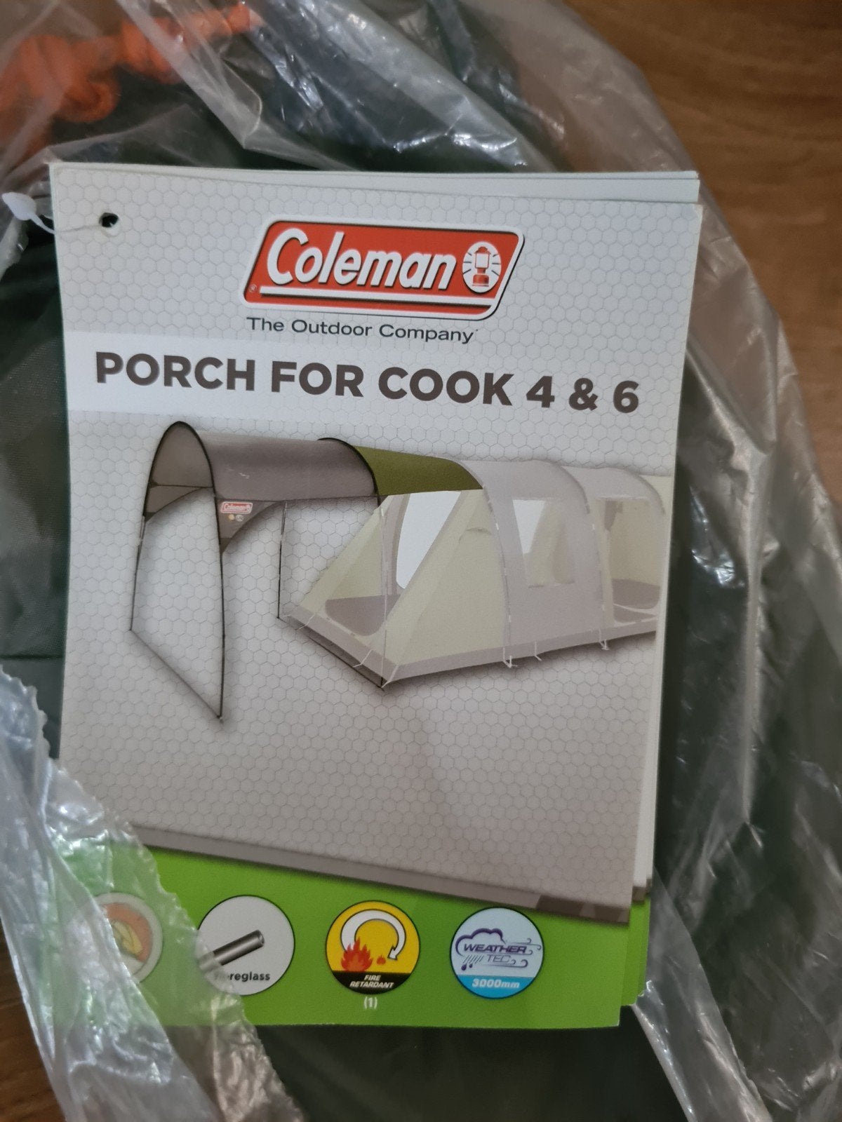 Coleman Cook 4. Nieuwe tent (+ luifel), Ophalen, Nieuw