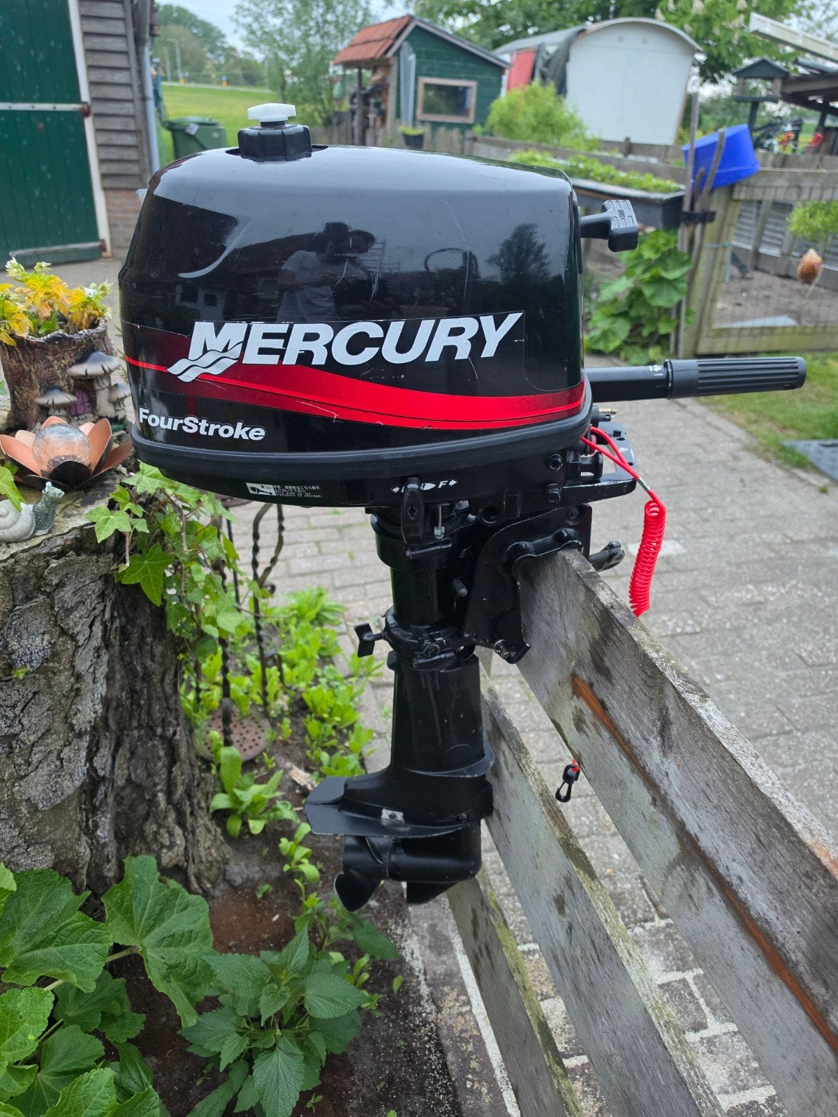 Mercury 4pk 4 takt, Watersport en Boten, Buiten- en Binnenboordmotoren, Ophalen, Benzine, Buitenboordmotor, Minder dan 5 pk