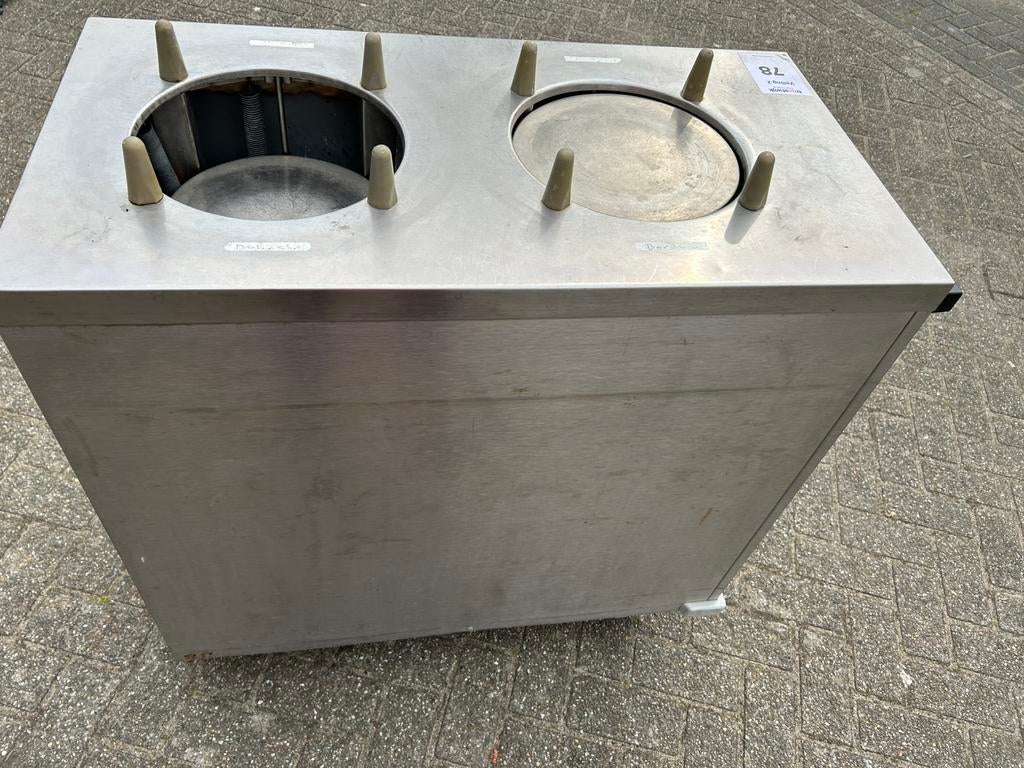 Warmhoudkast borden, Ophalen, Gebruikt