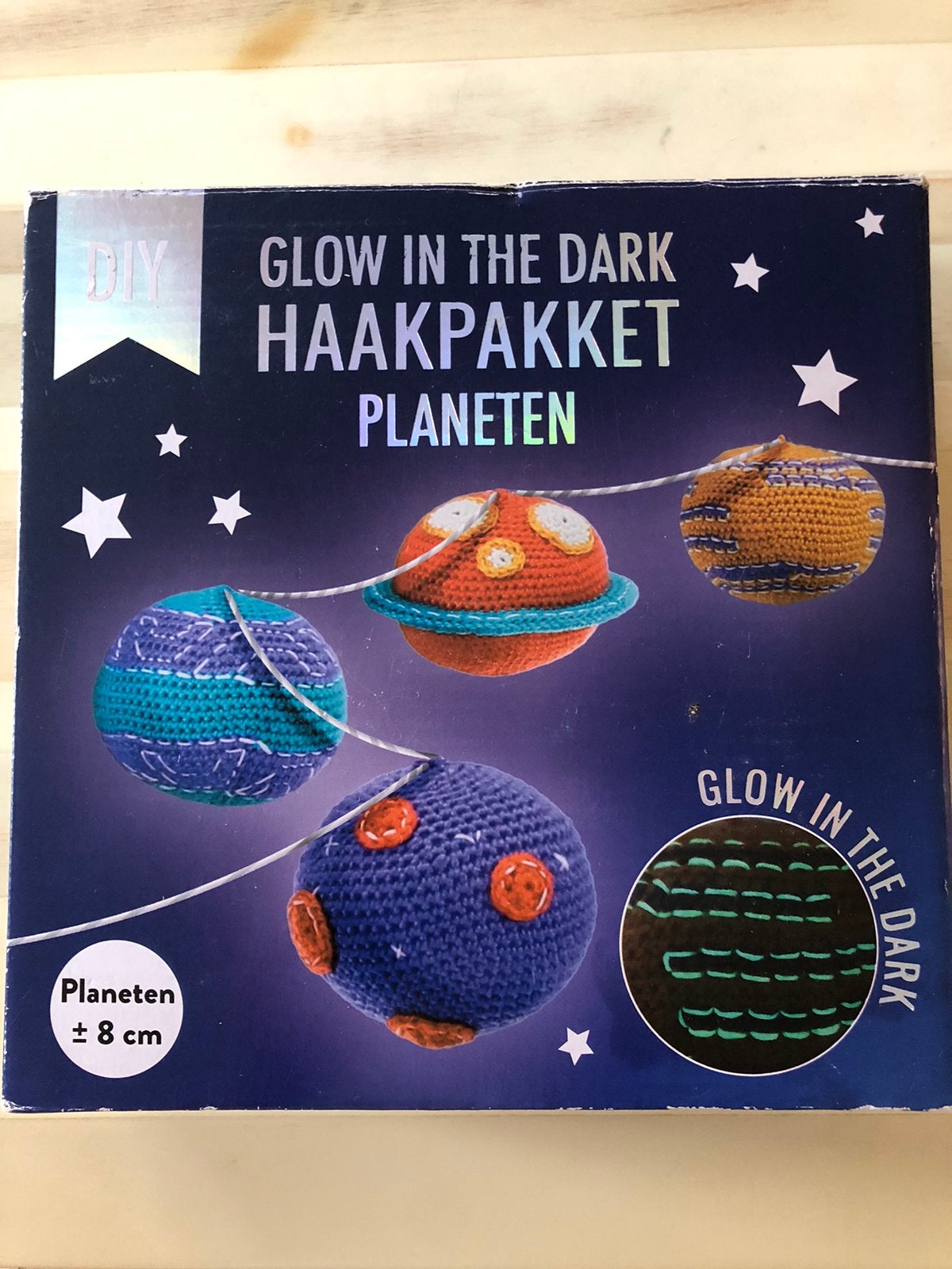 Haakpakket Glow in the dark, Ophalen of Verzenden, Nieuw, Haken, Patroon of Boek