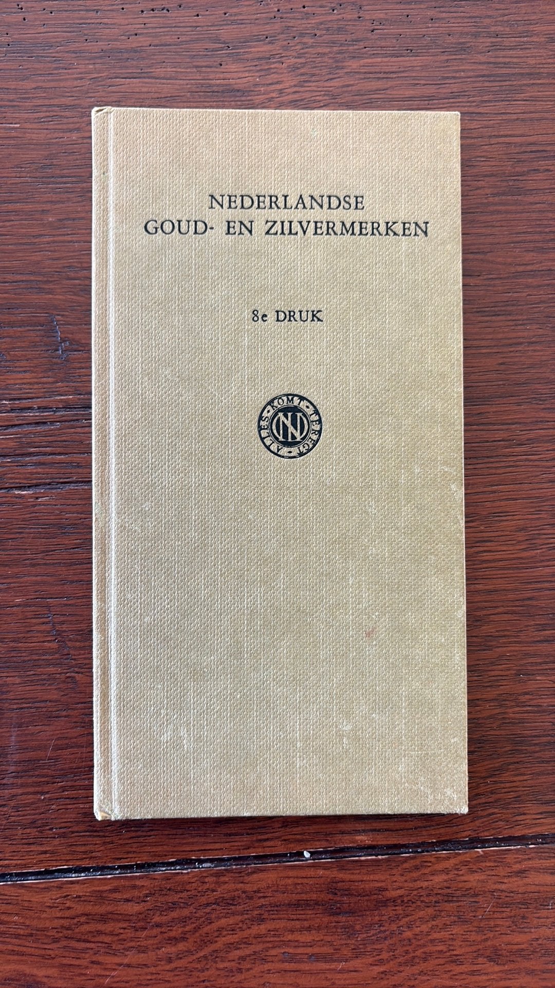 Antiek boekje Naslagwerk Goud/ en Zilvermerken, Ophalen of Verzenden, Goud