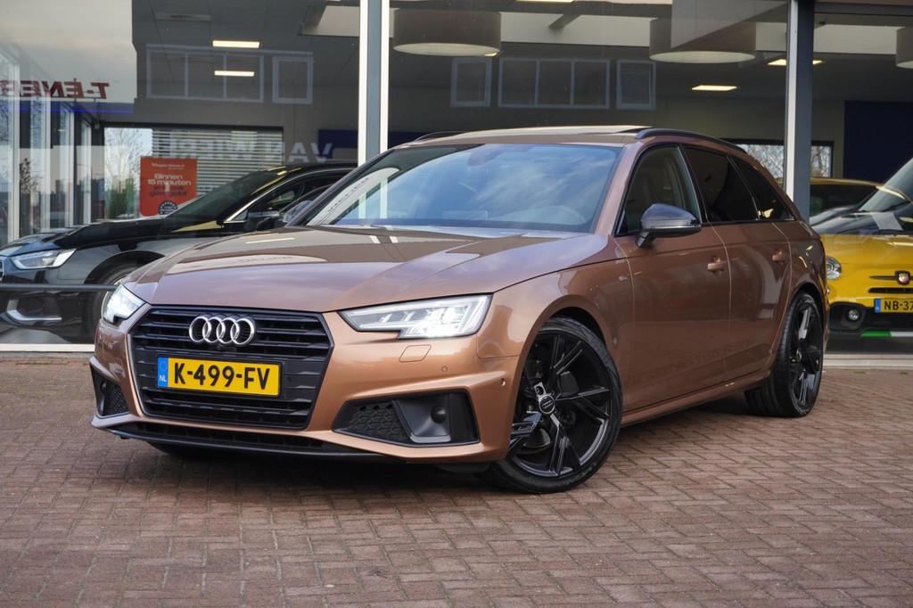 Audi A4 Avant 40 TDI Sport S line black edition | Automaat |, Gebruikt, Bruin, 1505 kg, A4