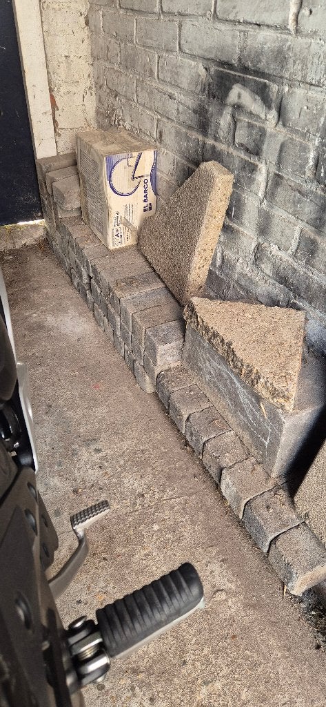 Gratis klinkers, Ophalen, Beton, Klinkers