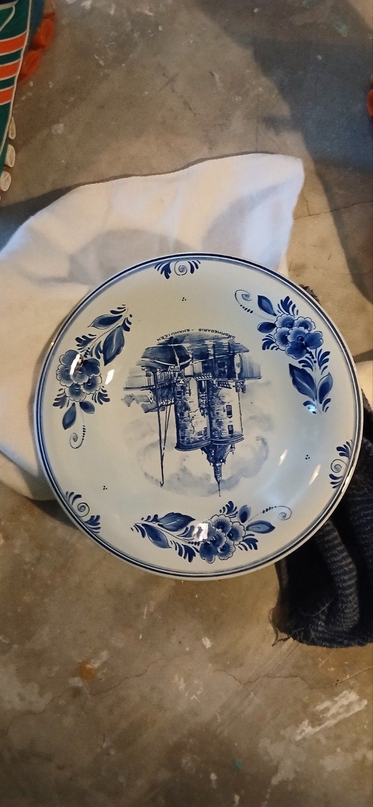 Delfts Blauw en Makkum wandborden - Set van 2, Ophalen of Verzenden