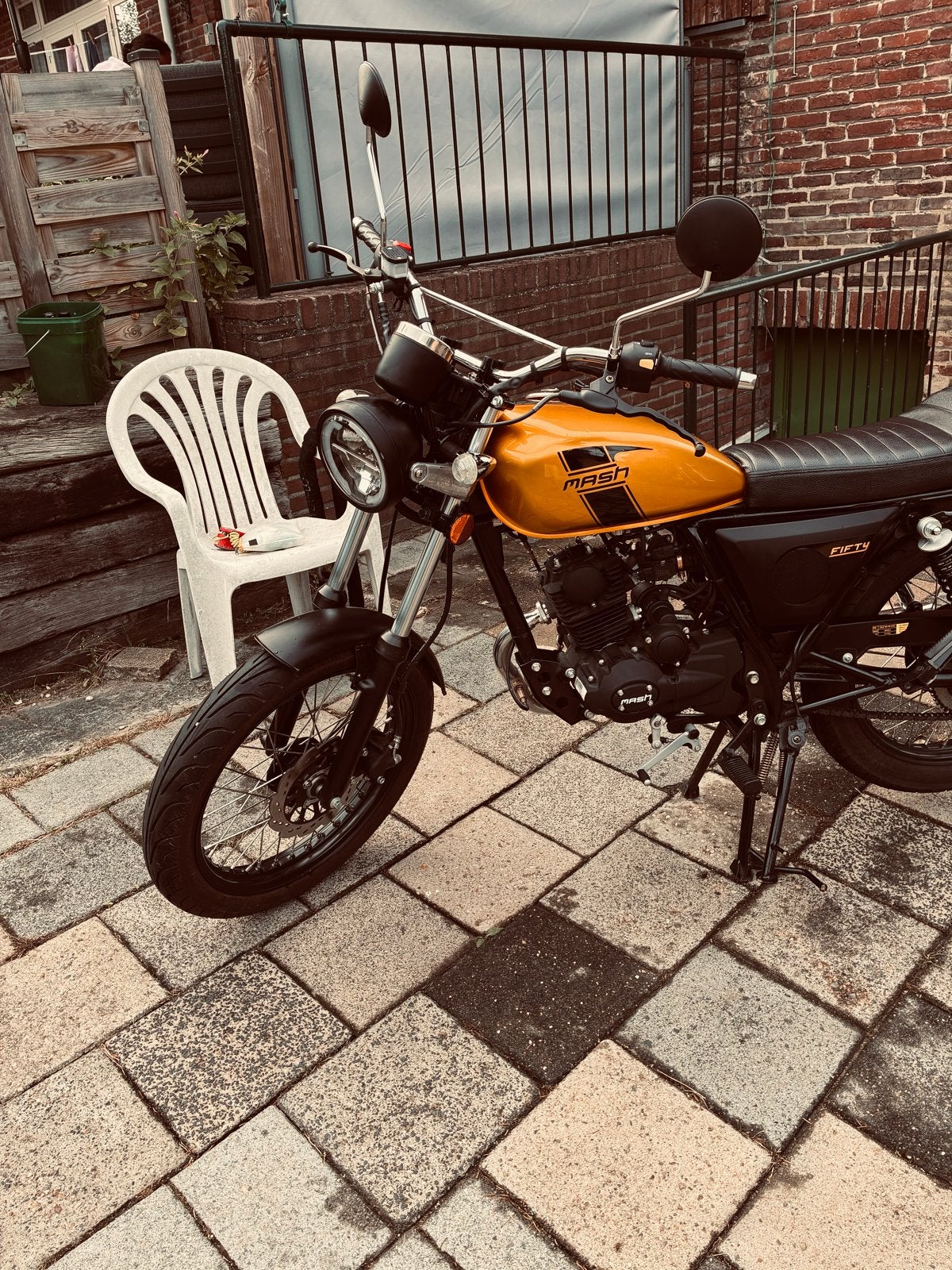 Mash Fifty 50cc - schakelbrommer, Motoren, Motoren | Mash, Gebruikt, Particulier, 11 kW of minder, 1 cilinder