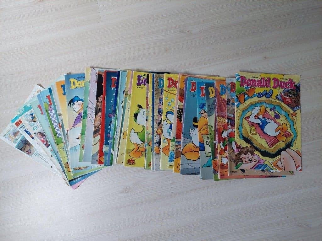 Donald Ducks - 34 stuks, Meerdere stripboeken, Ophalen of Verzenden, Gelezen, Donald Duck