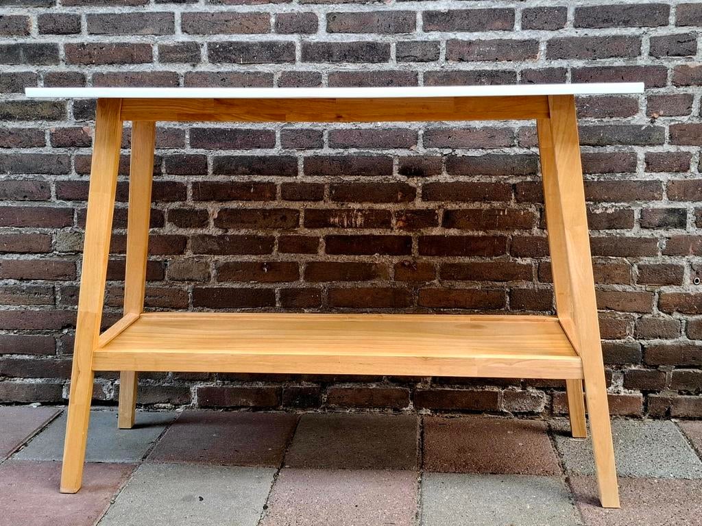 Moderne bijzettafel / sidetable - 110x35x81cm, Huis en Inrichting, Ophalen