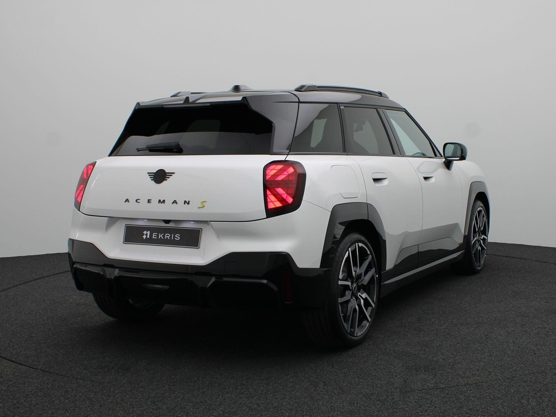 MINI Aceman SE John Cooper Works Trim | Pakket XL, Stof, Zwart, Wit, 218 pk