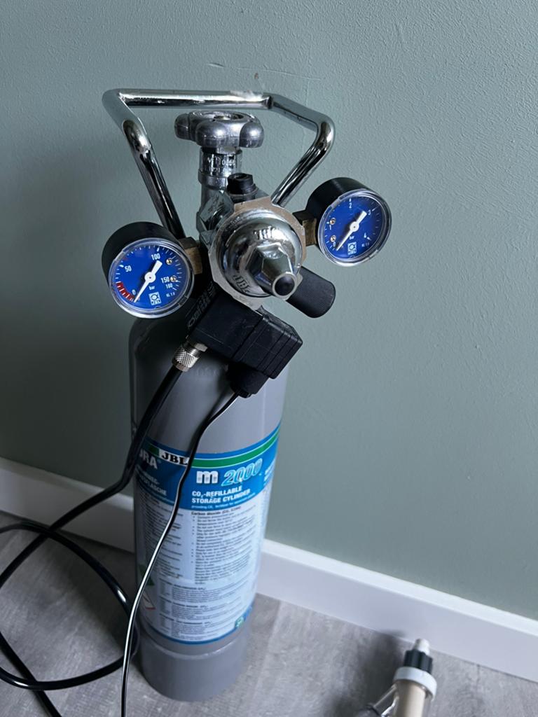 Co2 installatie, Ophalen of Verzenden, Gebruikt, CO₂-systeem, JBL