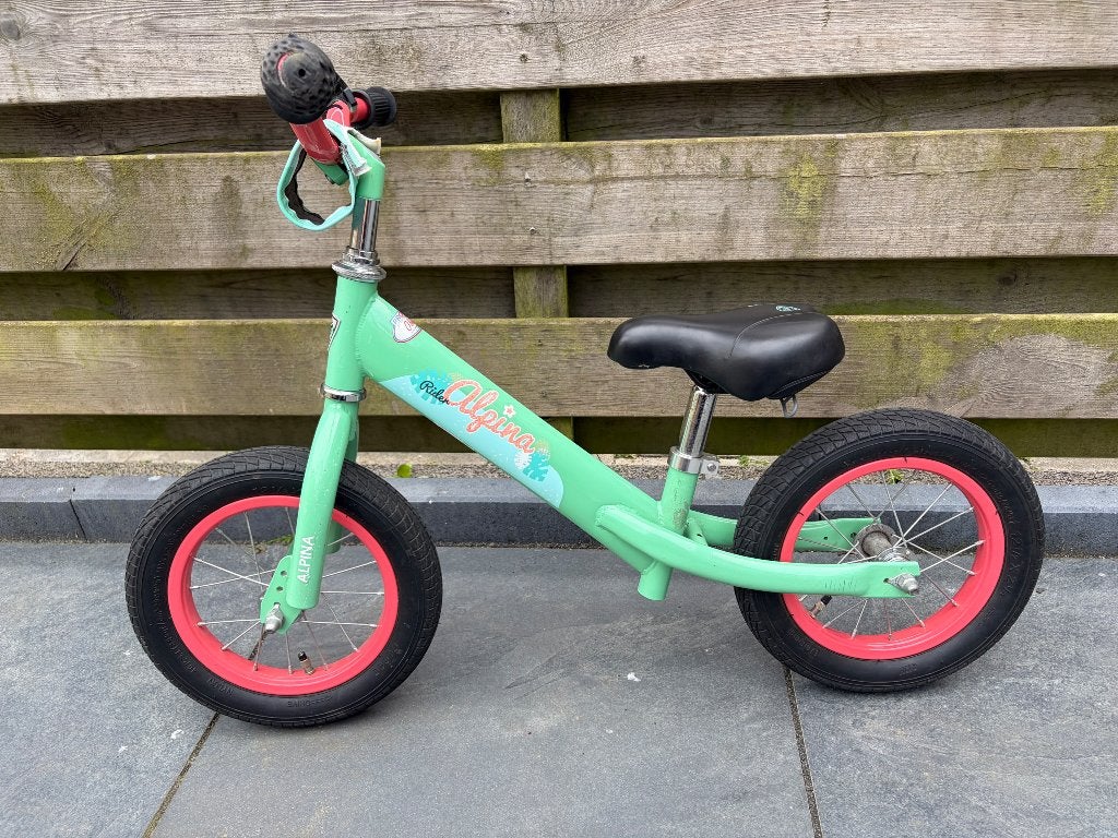 Loopfiets mint groen, Ophalen, Gebruikt, Loopfiets