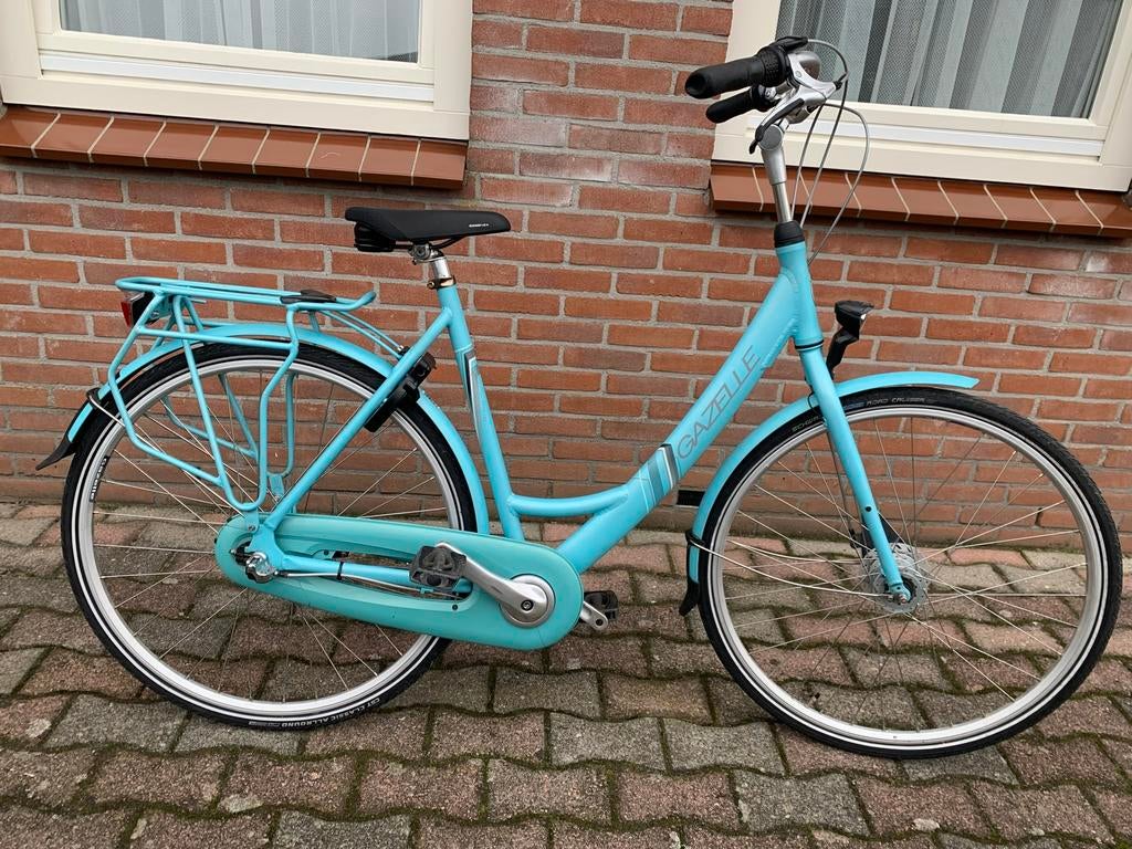 Te koop nette gazelle esprit damesfiets fiets, Ophalen, 28 inch, Gazelle, 53 tot 56 cm