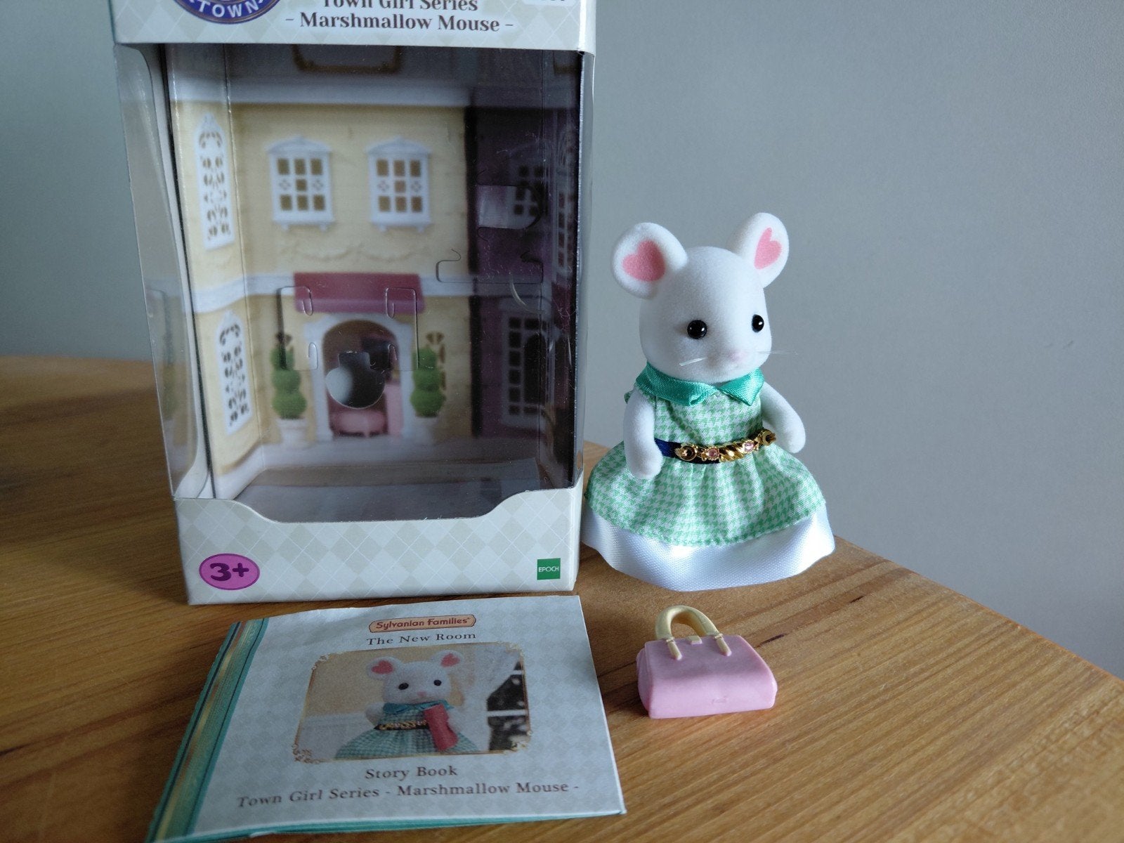 Sylvanian families marshmallow mouse/muis/Town serie/nieuw, Ophalen of Verzenden, Nieuw