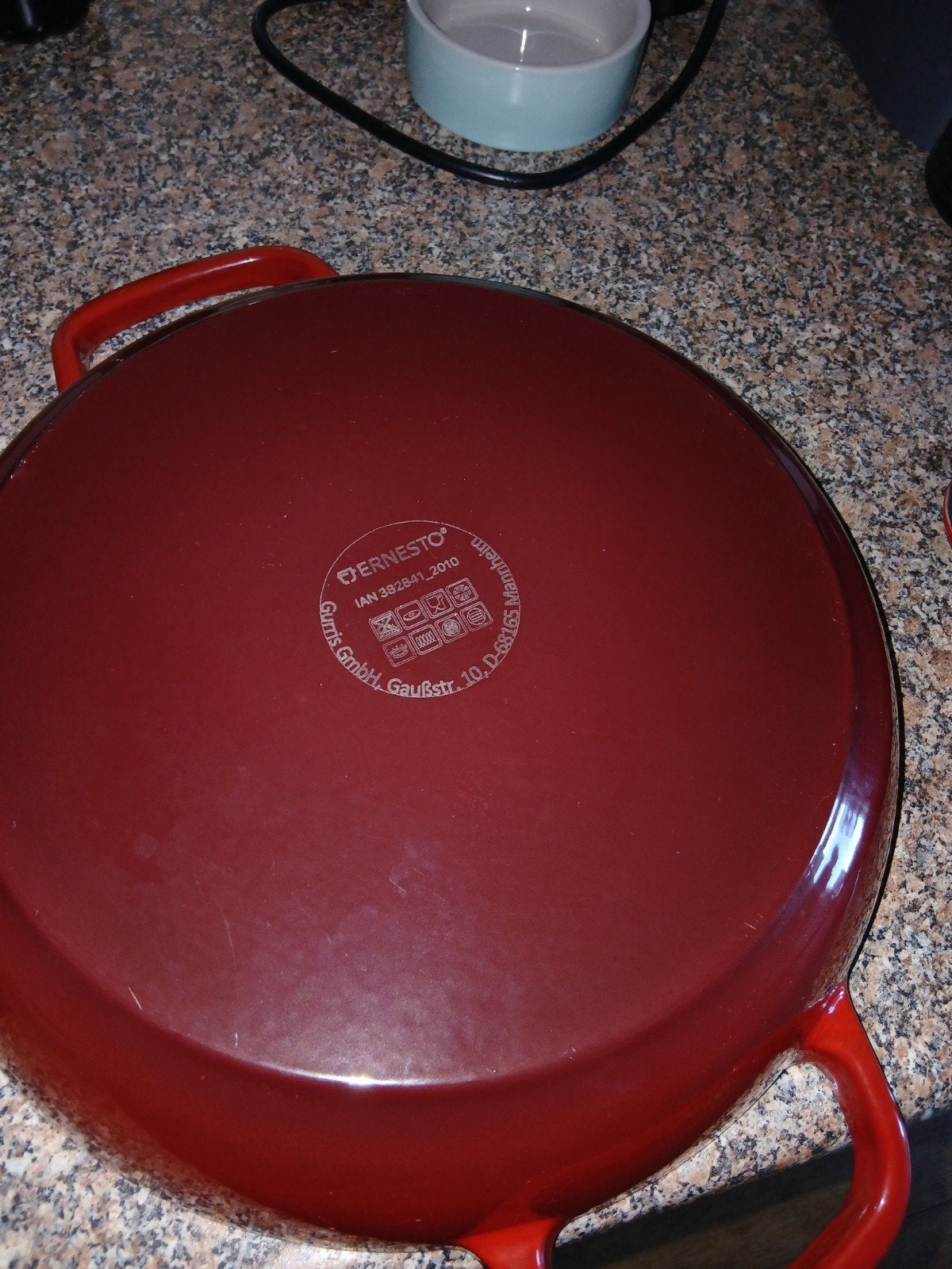 Zo goed als nieuwe gietijzeren braadpan 28 cm, Huis en Inrichting, Keuken | Potten en Pannen, Ophalen, Zo goed als nieuw, Overige merken