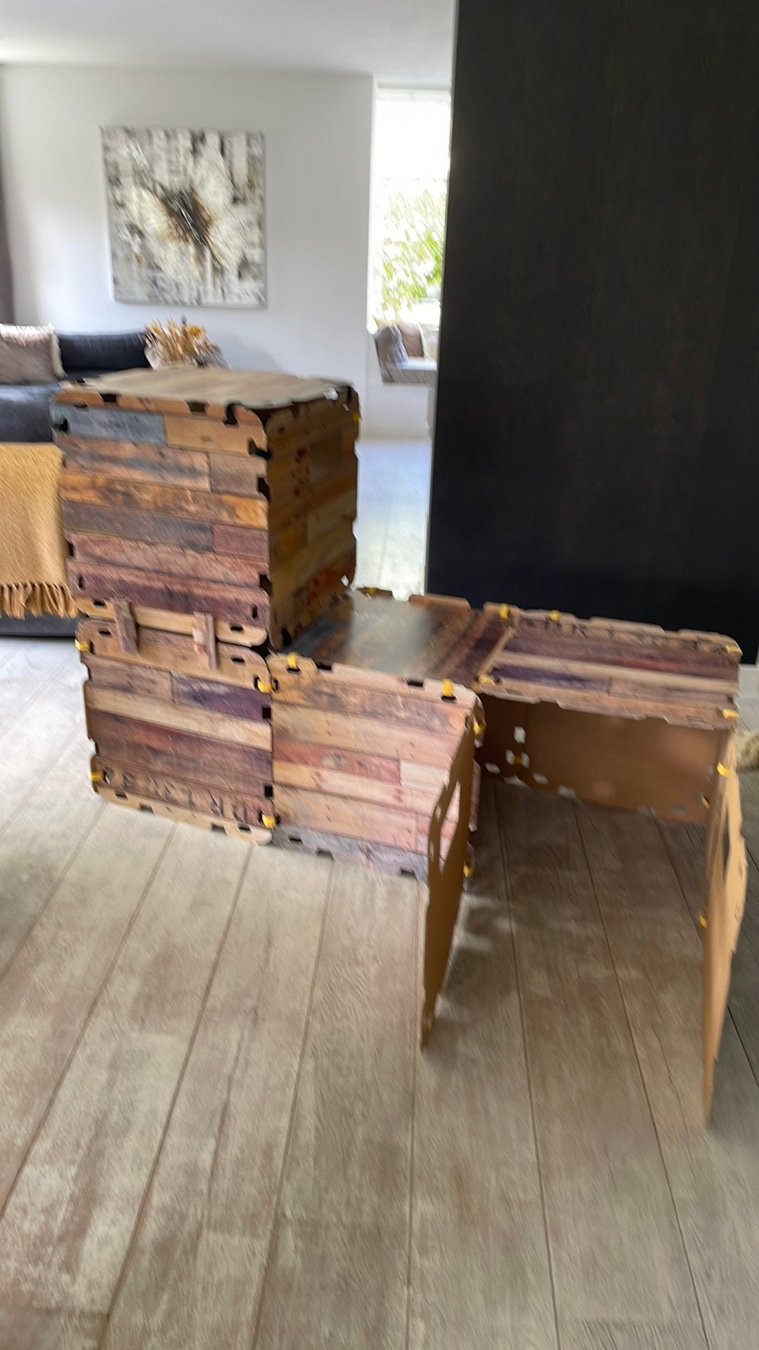 Fantasy Forts Zelf hut bouwen set - creatief speelgoed, Ophalen of Verzenden, Gebruikt, Knutselen