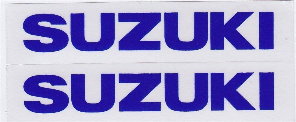 Suzuki sticker set #5, Verzenden