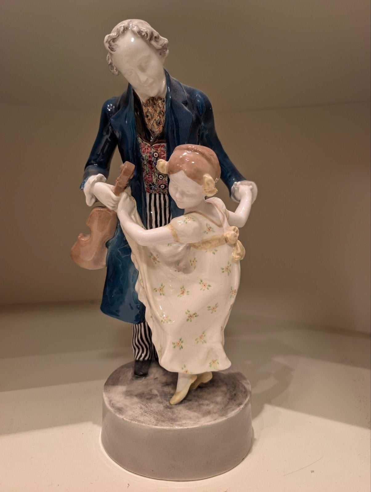 Goldscheider "Die Tanzstunde" Beeld - Stanislaus Czapek, Antiek en Kunst, Ophalen