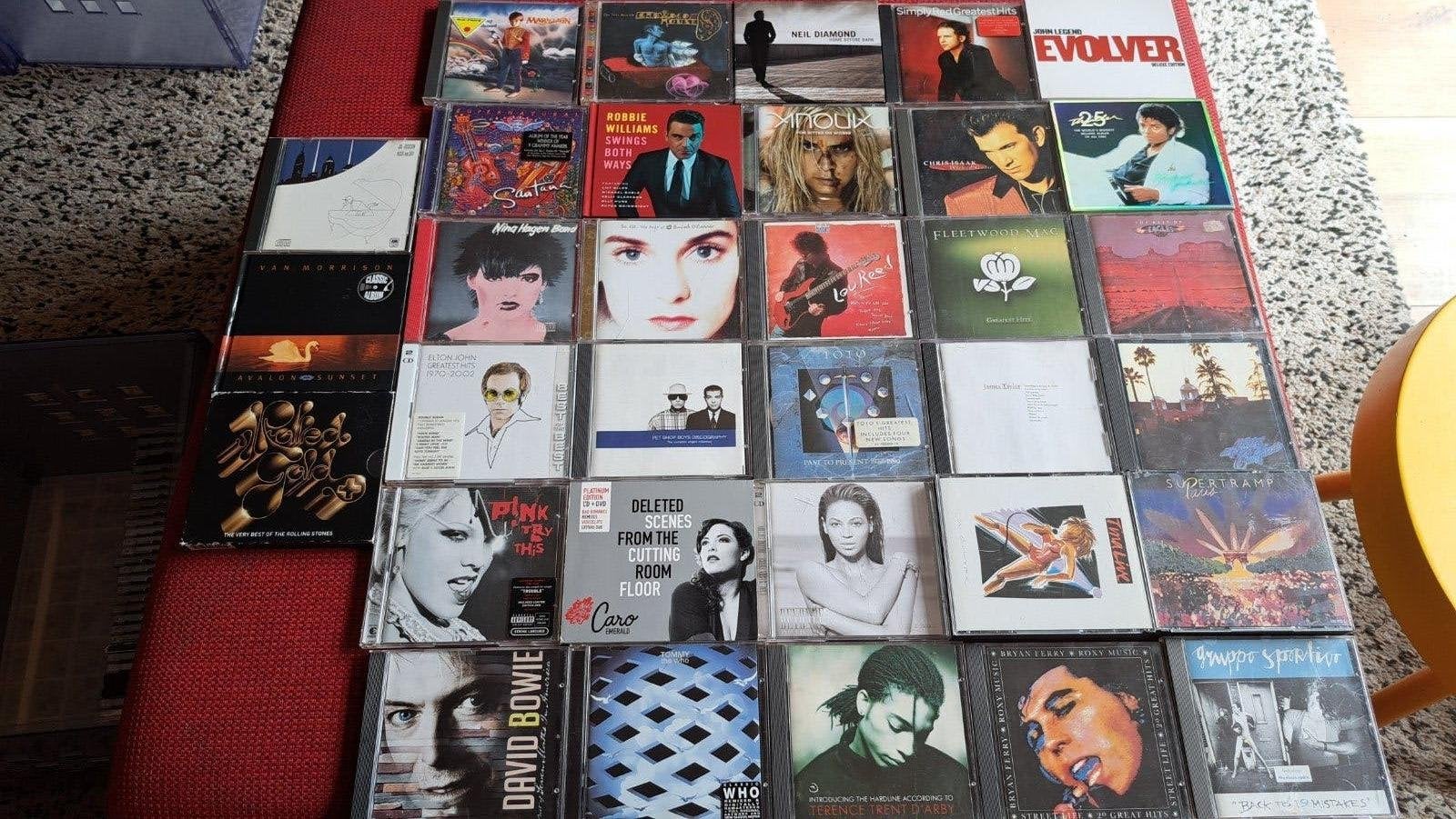 Cd's pop Who Marilion, Jackson van Morison Satana Legend, Ophalen of Verzenden, Pop