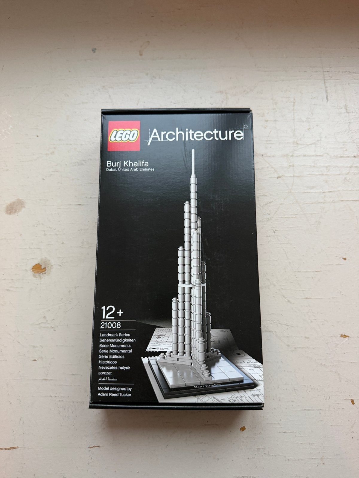 Lego Architecture 21008 Burj Khalifa - Zo goed als nieuw, Ophalen of Verzenden, Zo goed als nieuw