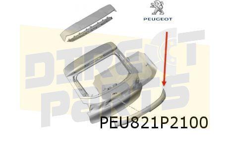 Peugeot 208 achterkleplijst onder (10/19-) (te spuiten) Orig