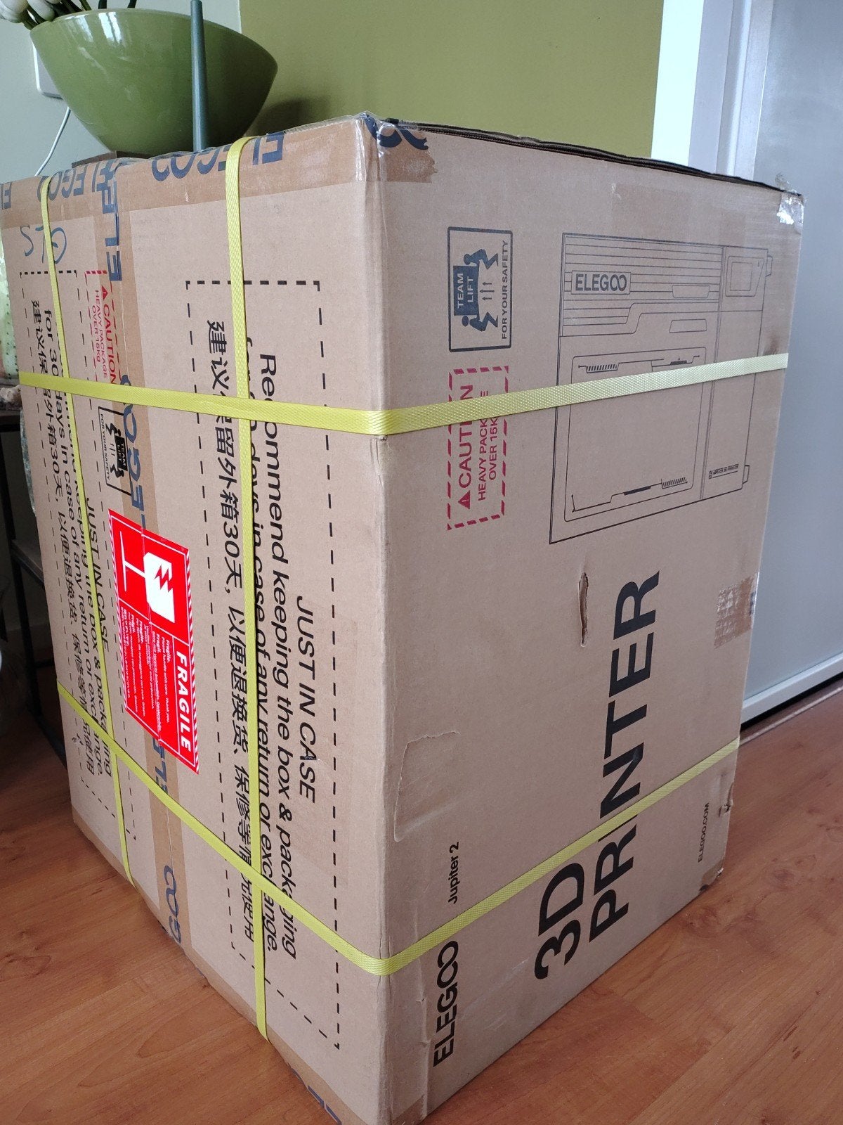 Foto 2 van Elegoo Jupiter 2 – Resin 3D-printer – Nieuw in doos