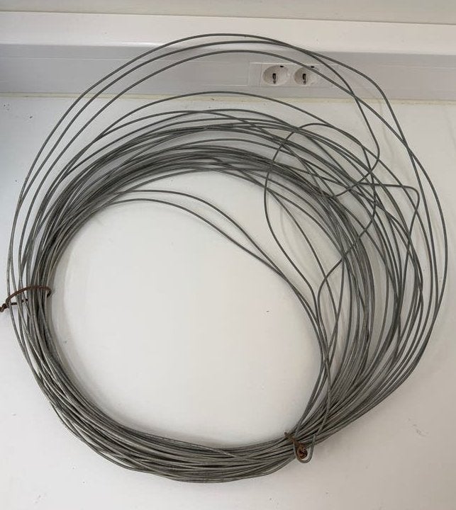 Aarddraad blank 4 of 6mm2, ca. 2kg, Doe-het-zelf en Verbouw, Elektra en Kabels, Ophalen, Nieuw, Kabel of Snoer