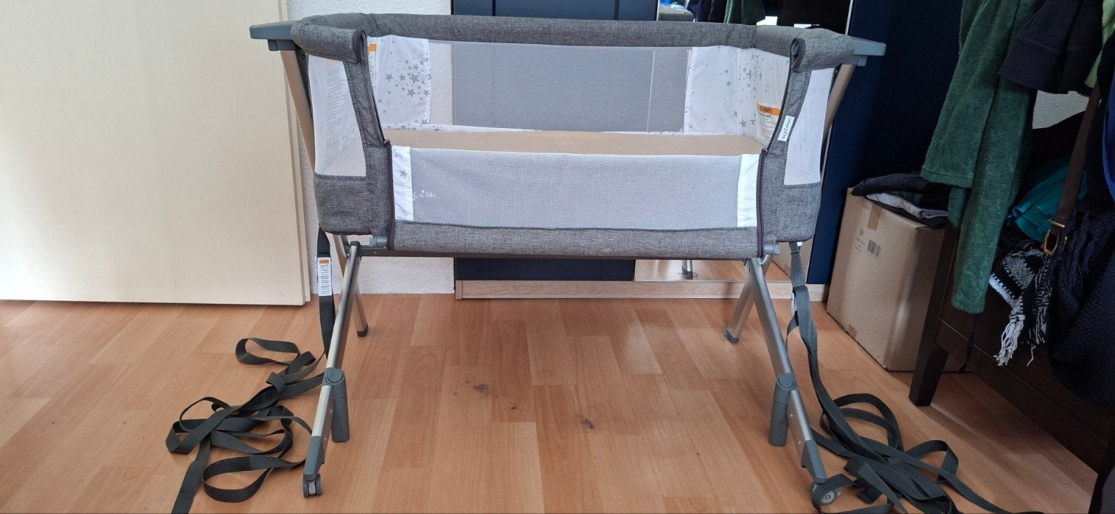 Mooiys Dream on me co-sleeper, Kinderen en Baby's, Babywiegjes en Ledikanten, Ophalen, Gebruikt, Wieg