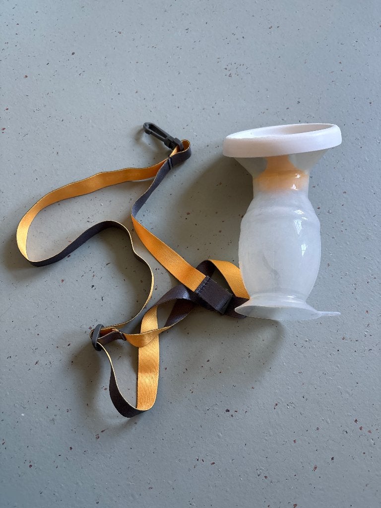 Medela siliconen moedermelk collector, Ophalen of Verzenden, Zo goed als nieuw, Overige typen, Medela