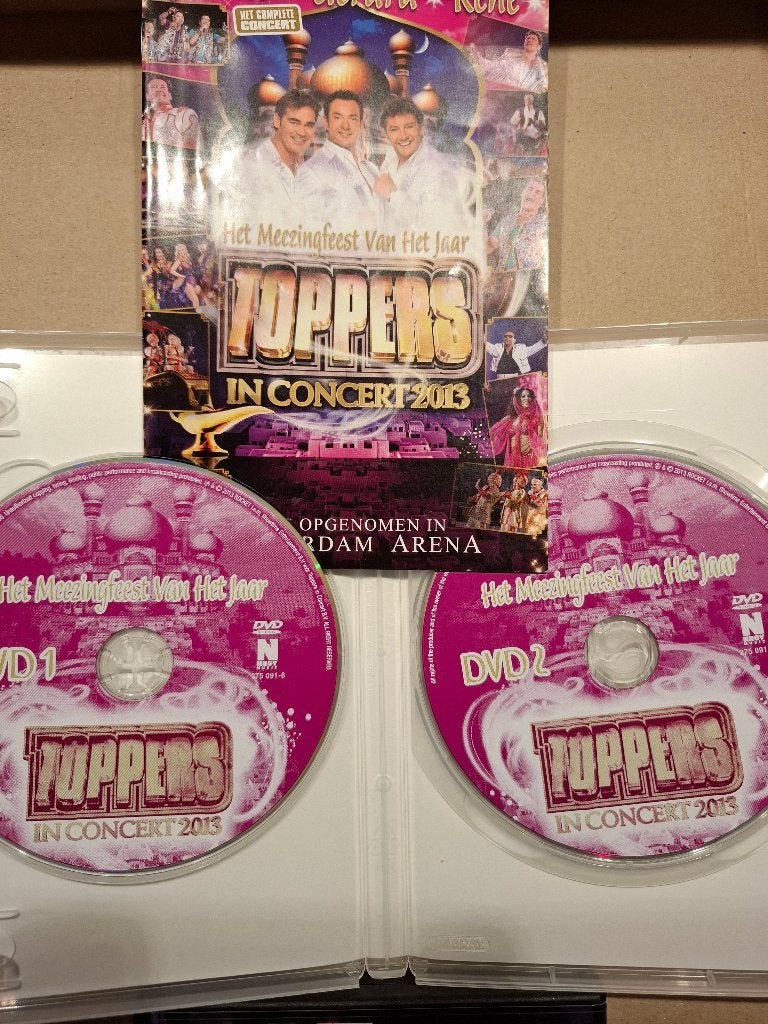 Toppers in Concert 2013 & Rene Froger, 2x dubbel DVD, Cd's en Dvd's, Dvd's | Muziek en Concerten, Alle leeftijden, Ophalen of Verzenden