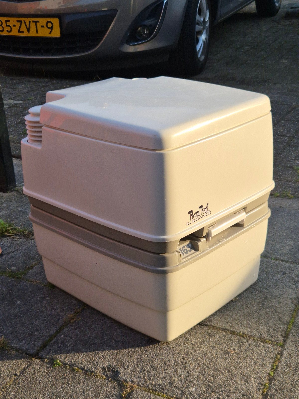 T.E.A.B. Thetford Porta Potti 165 draagbaar toilet, Ophalen, Gebruikt