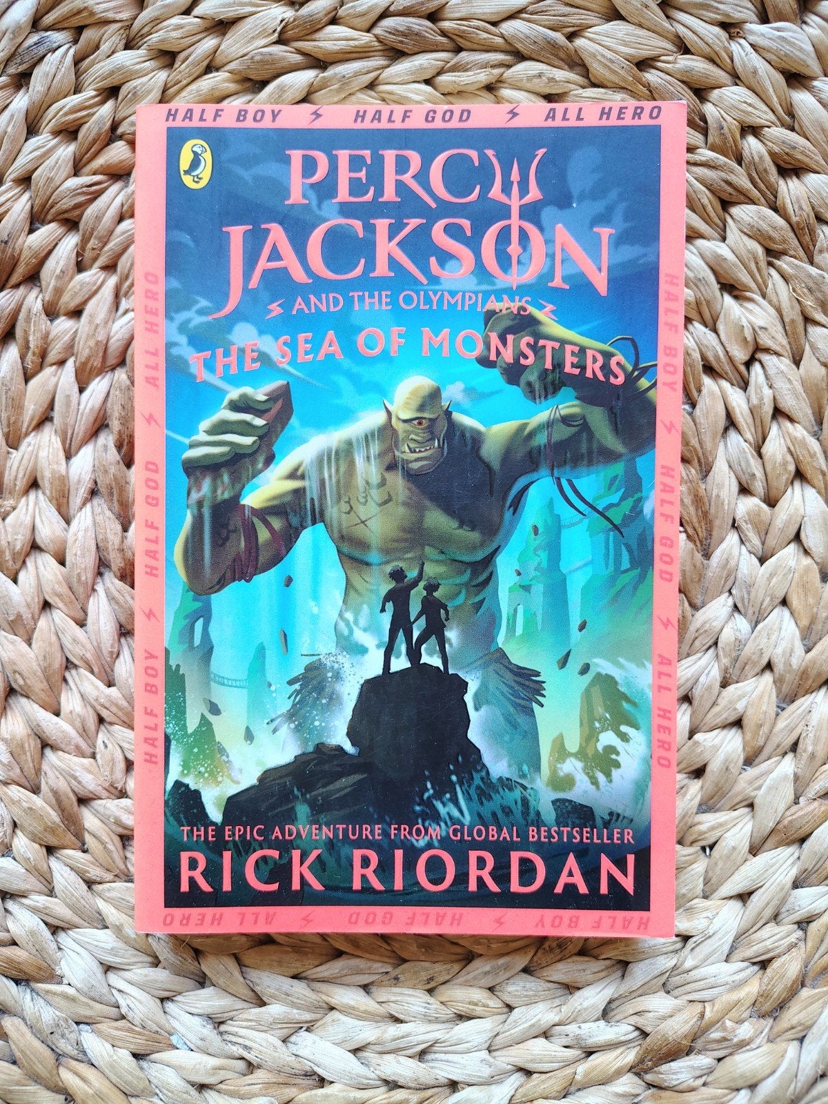 Rick Riordan - The Sea of Monsters, Ophalen of Verzenden, Zo goed als nieuw