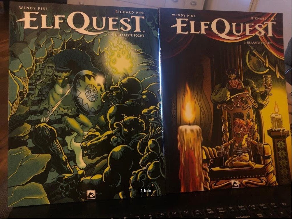 De laatste tocht 3 en 6 Elfquest b4, Eén stripboek, Ophalen of Verzenden, Zo goed als nieuw