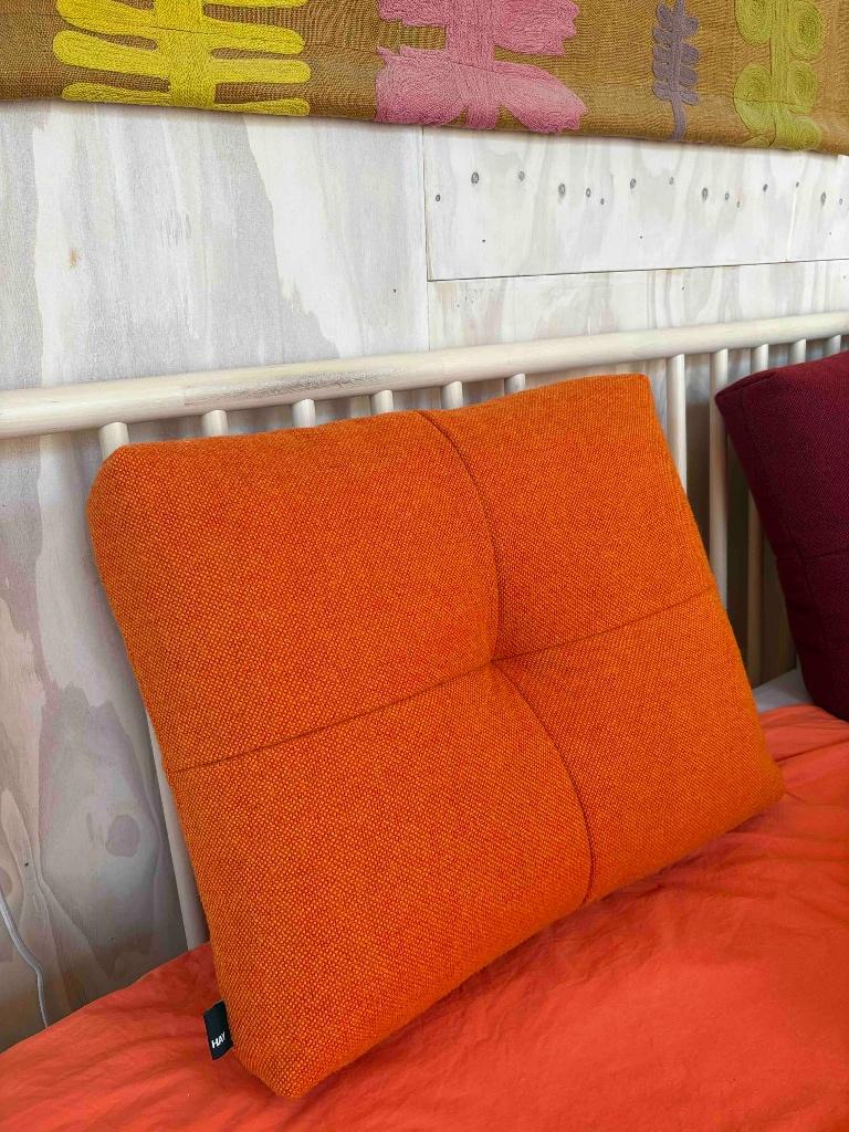 Hay Quilton Hallingdal Design Kussen Oranje 590, Ophalen of Verzenden, Zo goed als nieuw, Oranje, Rechthoekig