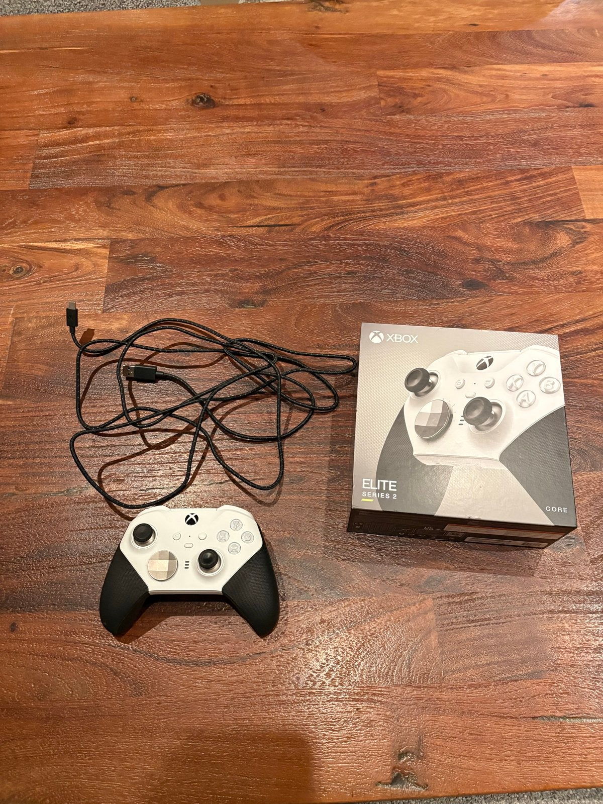 Xbox Elite Series 2 Core Controller Wit, Spelcomputers en Games, Spelcomputers | Xbox | Accessoires, Xbox Series S, Ophalen of Verzenden