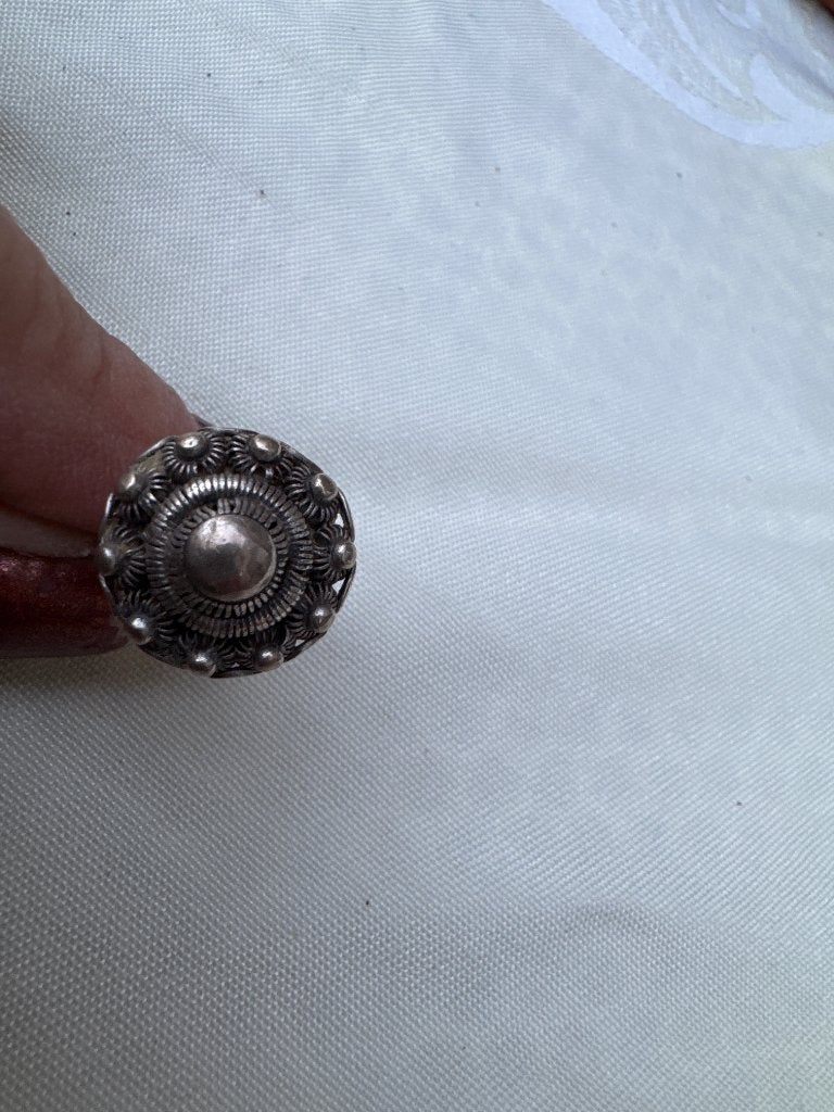 Damesring( zeeuwse knop zilver) 16,5/17, Sieraden, Tassen en Uiterlijk, Ringen, Verzenden, Dame, Zilver, Zilver