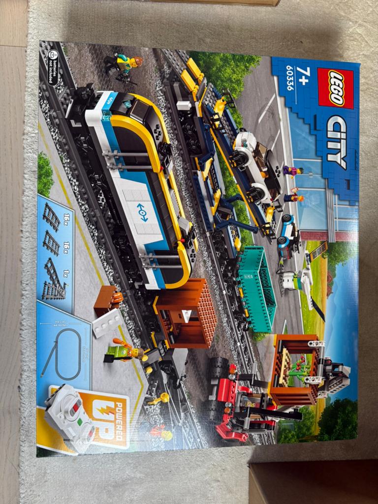 Lego City Vrachttrein 60336 - Nieuw en Ongeopend, City, Lego, Nieuw, Ophalen of Verzenden