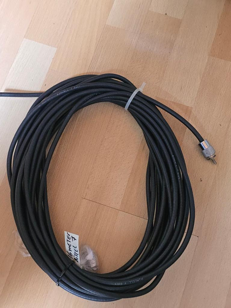 16meter aircell 7  hf zender kabel 50 ohm, Ophalen of Verzenden, Nieuw, Zender