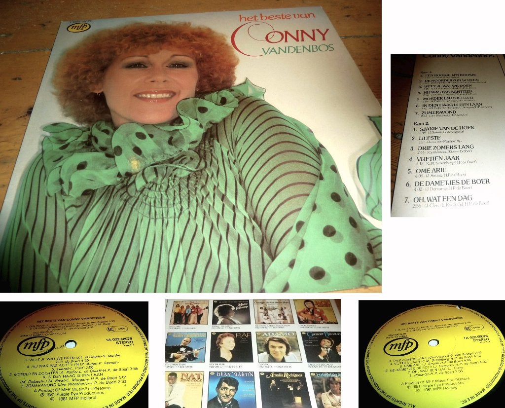 lp Conny van den Bos LP - MFP - Het Beste Van - 1981 - mooie, Ophalen of Verzenden, LP
