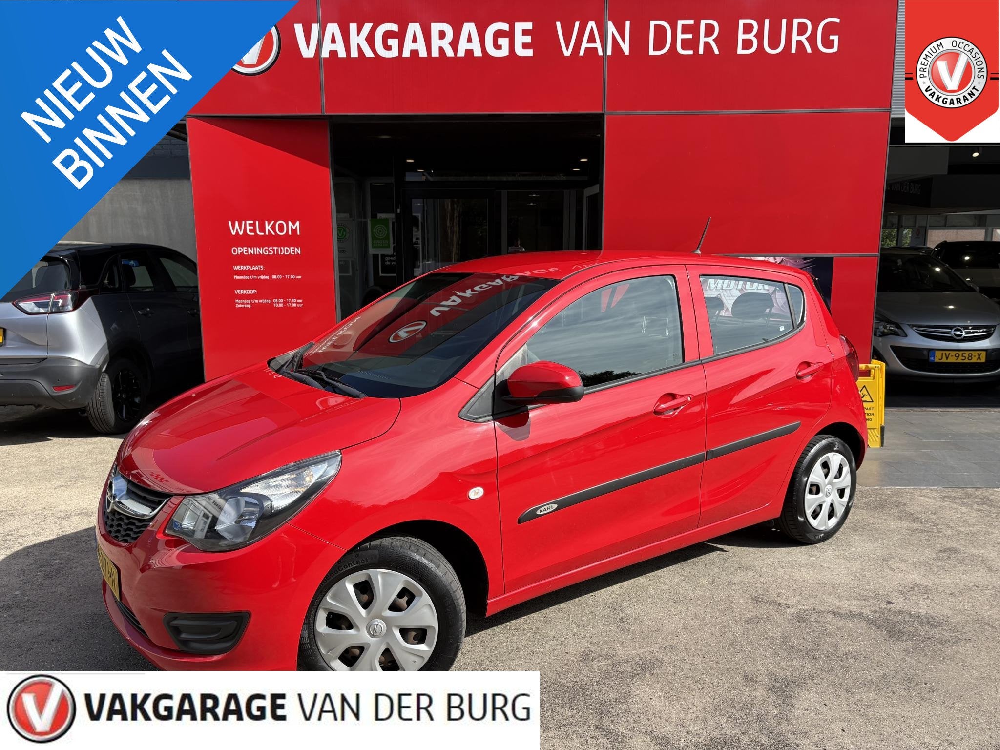 Opel KARL 1.0 ecoFLEX Edition Rijklaar incl beurt en garanti, Voorwielaandrijving, Stof, Origineel Nederlands, Handgeschakeld