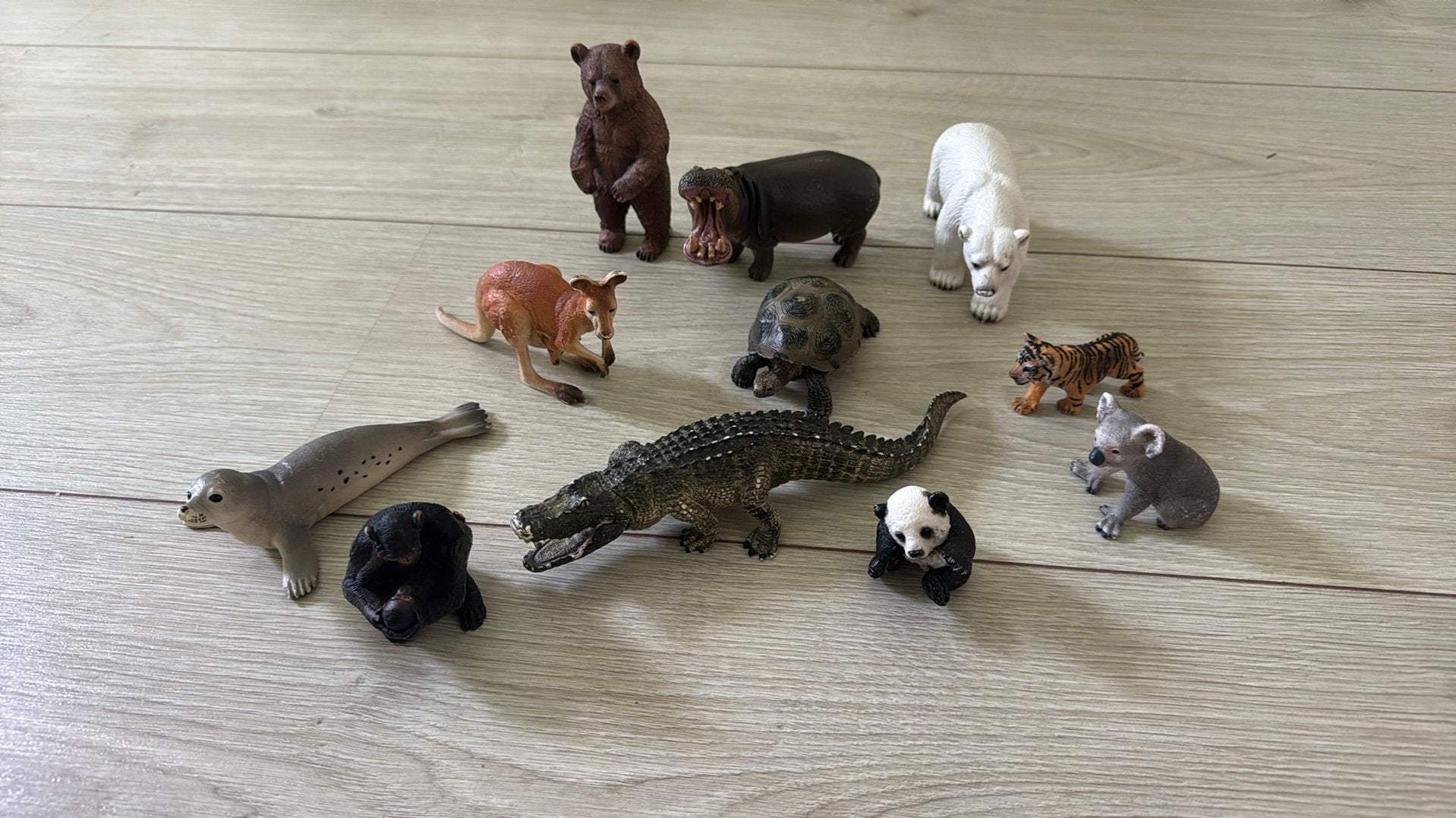 Dierenfiguren set - Diverse wilde dieren schleich, Ophalen